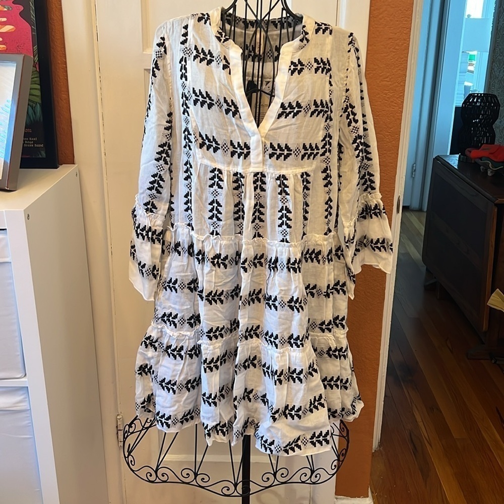 NWT Elan Grecian Cover-Up Dress-Size M